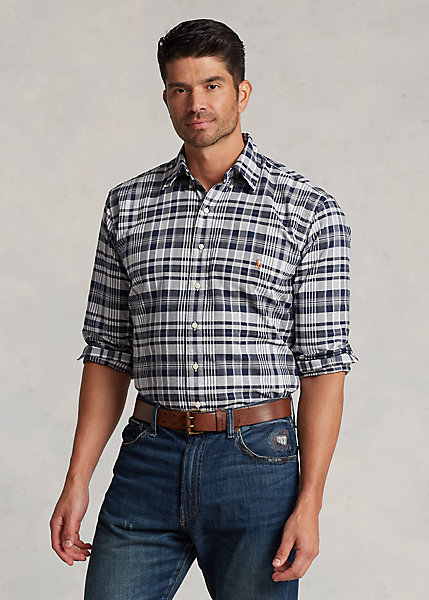 Plaid Oxford Shirt