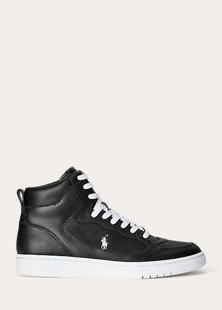 Court Leather High-Top Sneaker