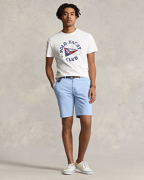 9-Inch Stretch Classic Fit Chino Short