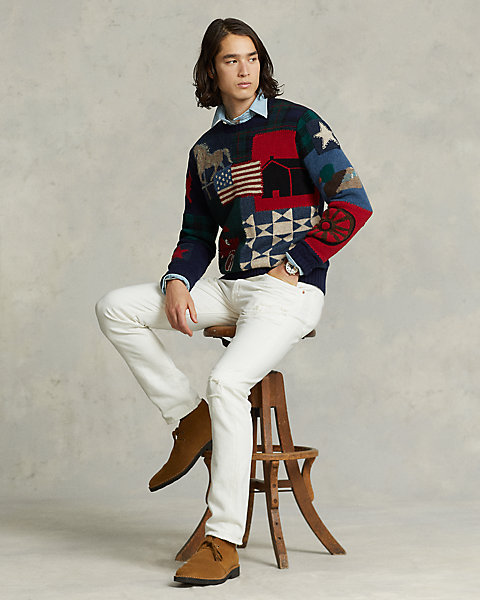 Sullivan Slim Distressed Jean