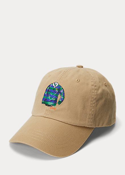 Rugby Shirt-Embroidered Twill Ball Cap