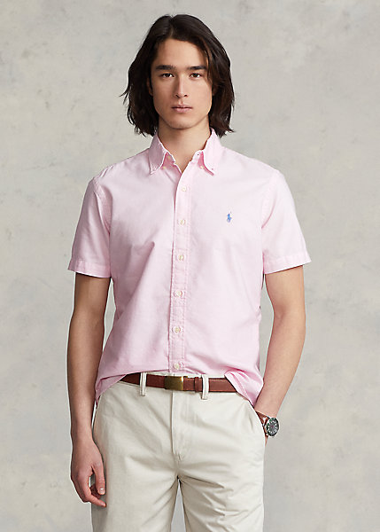 Classic Fit Garment-Dyed Oxford Shirt