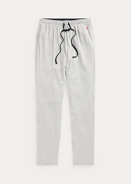 Cotton-Blend-Jersey Pajama Pant