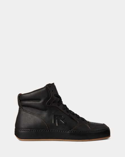 Jaemyn Calfskin High-Top Sneaker