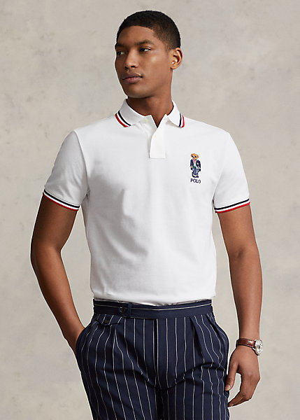 Custom Slim Fit Polo Bear Polo Shirt