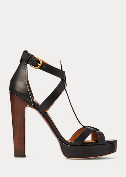 Dakota Burnished Calfskin Sandal
