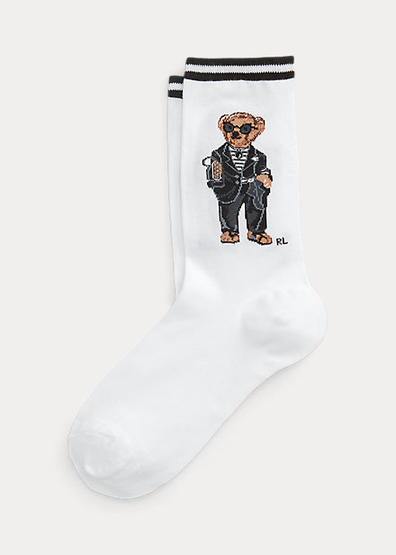 Polo Bear Crew Socks