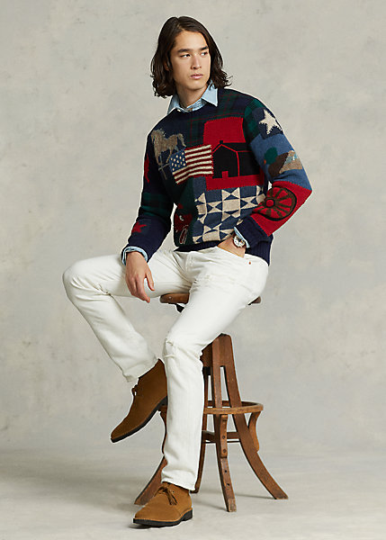 Sullivan Slim Distressed Jean