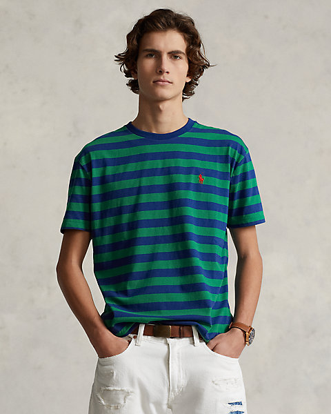 Classic Fit Striped Jersey T-Shirt