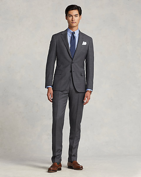 Polo Wool Sharkskin Suit