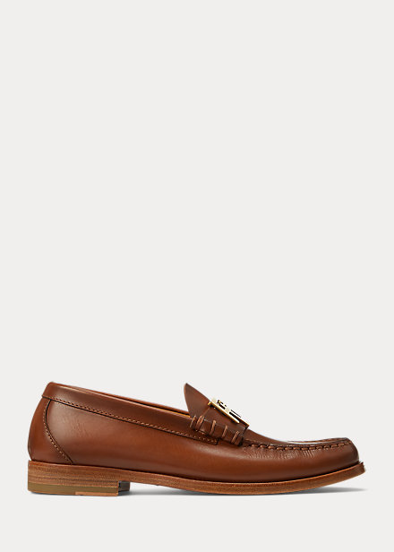 Harlan Burnished Calfskin Loafer