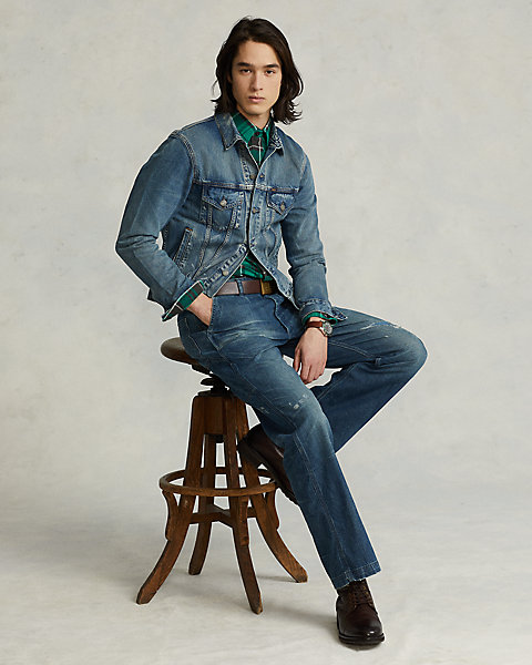 Relaxed Straight Carpenter Jean