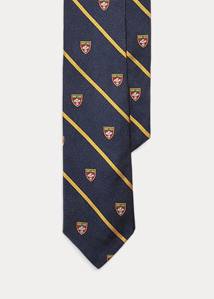 Striped Silk Club Tie