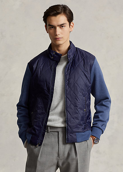 Quilted Hybrid Jacket