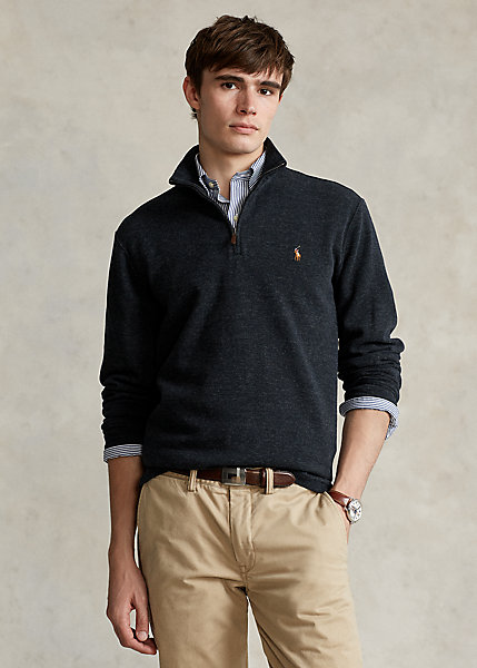 Estate-Rib Quarter-Zip Pullover