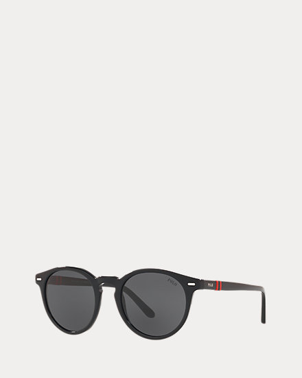 Regimental-Stripe Sunglasses
