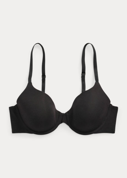 Stretch-Cotton Blend T-Shirt Bra