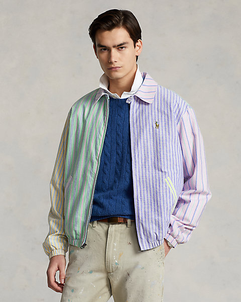 Bayport Striped Oxford Fun Jacket