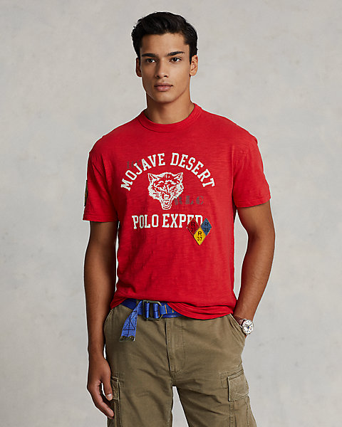 Classic Fit Jersey Graphic T-Shirt