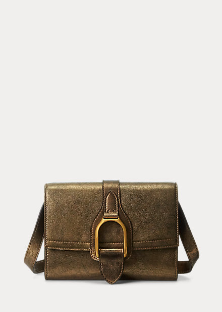 Metallic Welington Crossbody Wallet