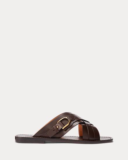 Welington Calfskin Slide Sandal