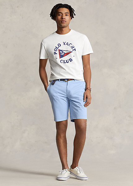 9-Inch Stretch Classic Fit Chino Short