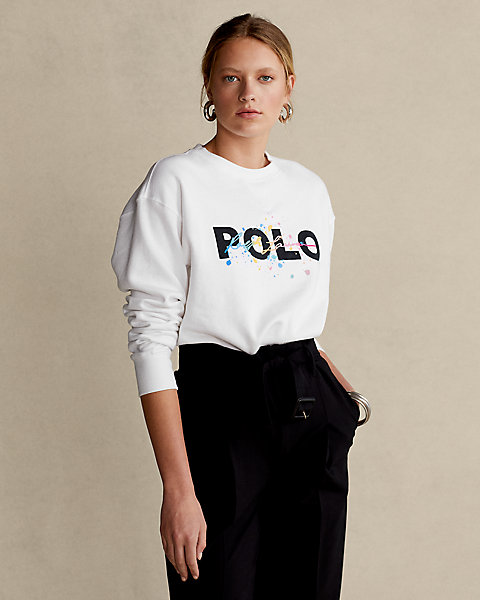 Logo Graphic Fleece Sweatshirt