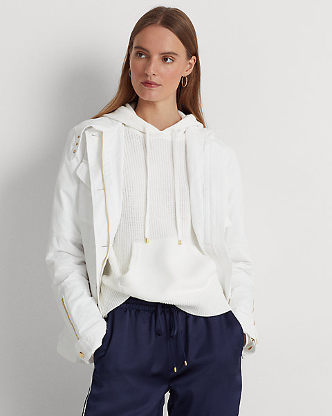 Water-Repellent Taffeta Field Jacket