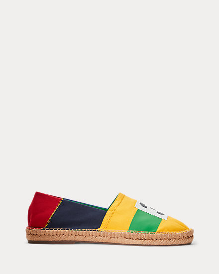 Cevio CP-93 Color-Blocked Espadrille