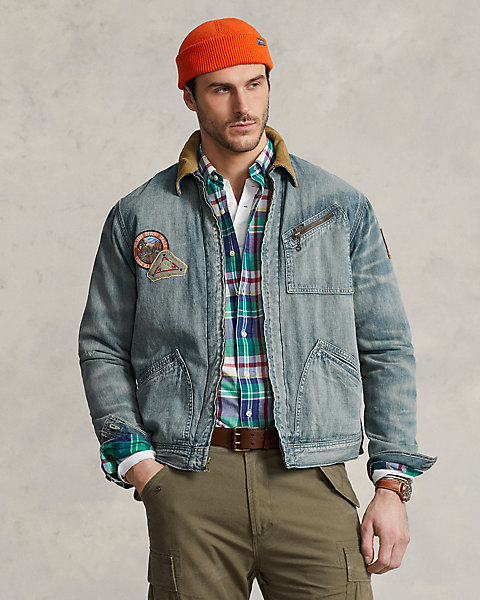 Denim Full-Zip Jacket