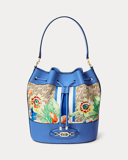 Monogram Large Andie Drawstring Bag