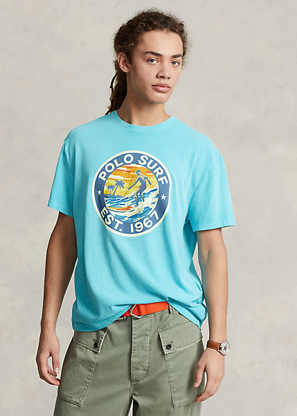 Classic Fit Polo Surf T-Shirt