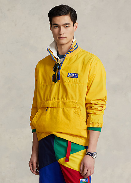 Poplin Pullover Jacket