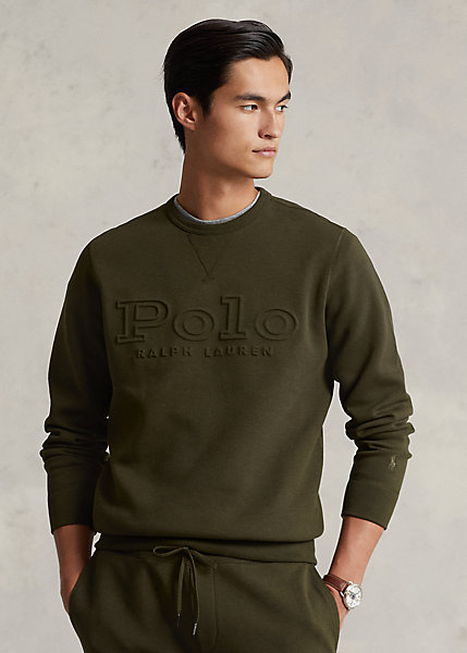 Logo-Embossed Double-Knit Sweatshirt