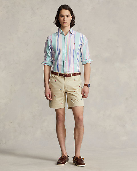 8-Inch Stretch Straight Fit Chino Short