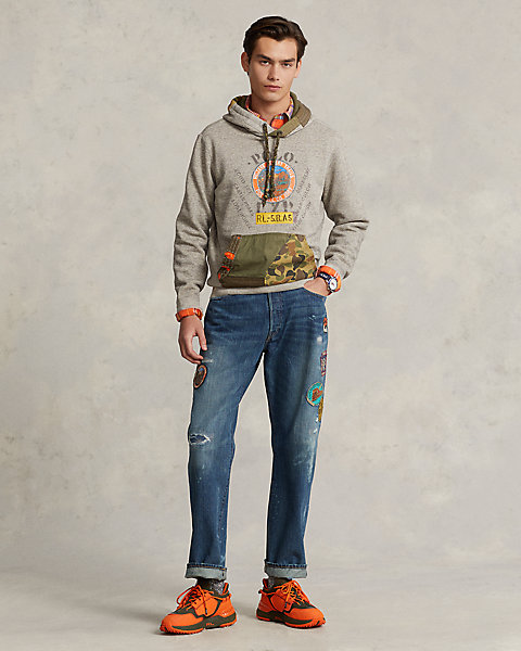 Vintage Classic Fit Distressed Jean