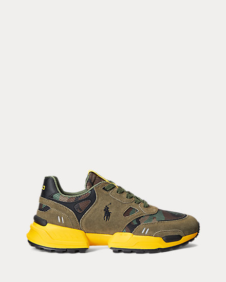 Jogger Suede & Camo Ripstop Sneaker