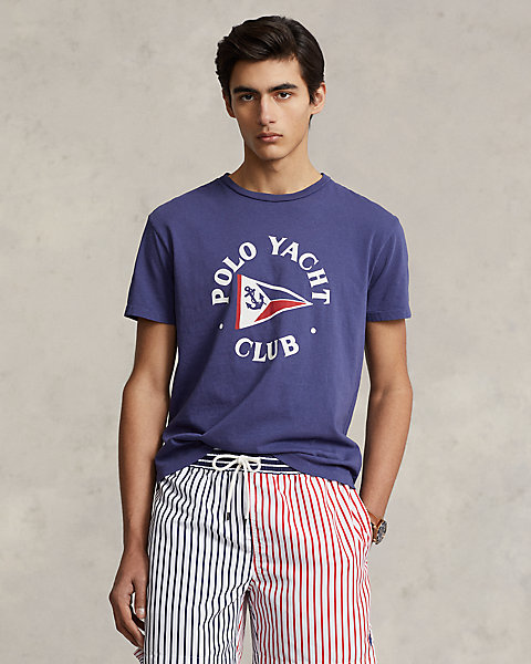 Classic Fit Polo Yacht Club T-Shirt