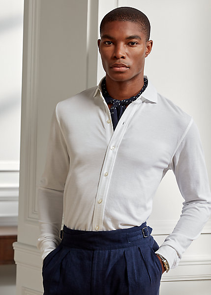 Keaton Washed Piqué Shirt