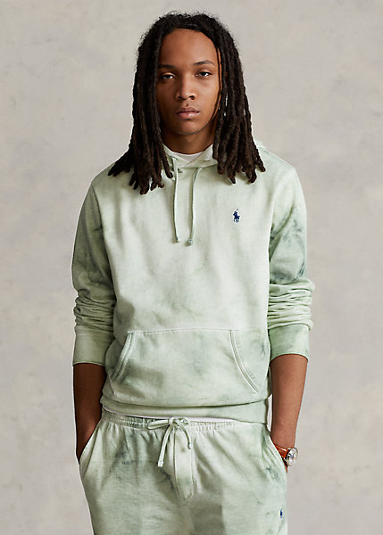 Cotton-Linen French Terry Hoodie
