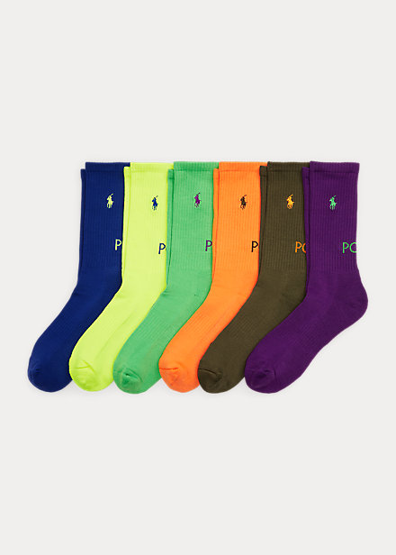 Logo Crew Sock 6-Pack