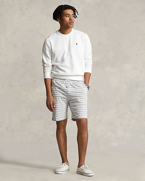 8-Inch Striped Jersey Short