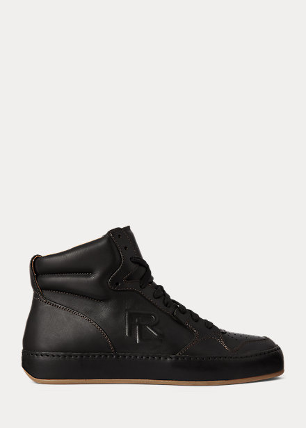 Jaemyn Calfskin High-Top Sneaker