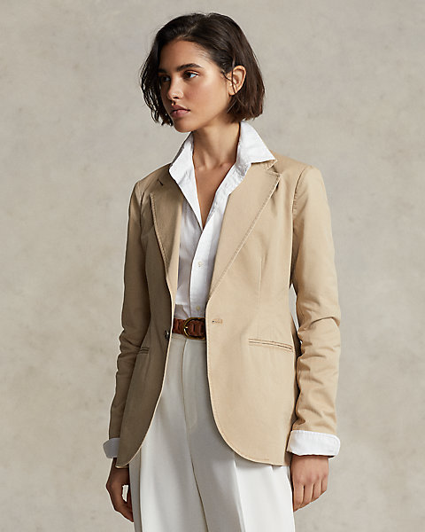 Stretch Twill Blazer