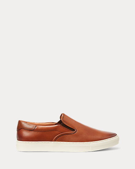 Jermain Leather Slip-On Sneaker