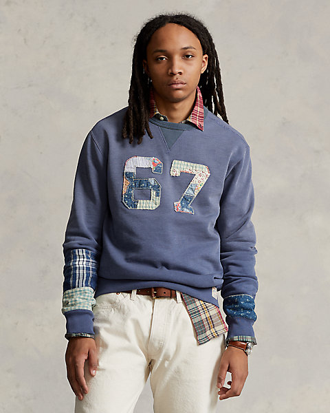 Patchwork Fleece Sweatshirt