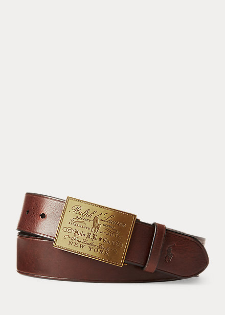 Heritage Plaque-Buckle Belt
