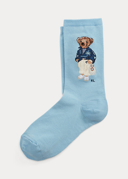 Polo Bear Crew Sock