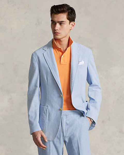 Chambray Suit Jacket