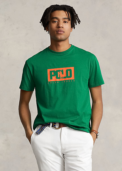 Classic Fit Logo Jersey T-Shirt